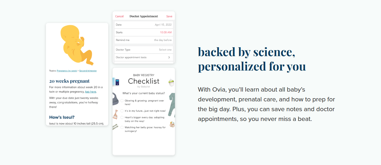 User-friendly pregnancy resources site for expectant mothers, smartphone accessible