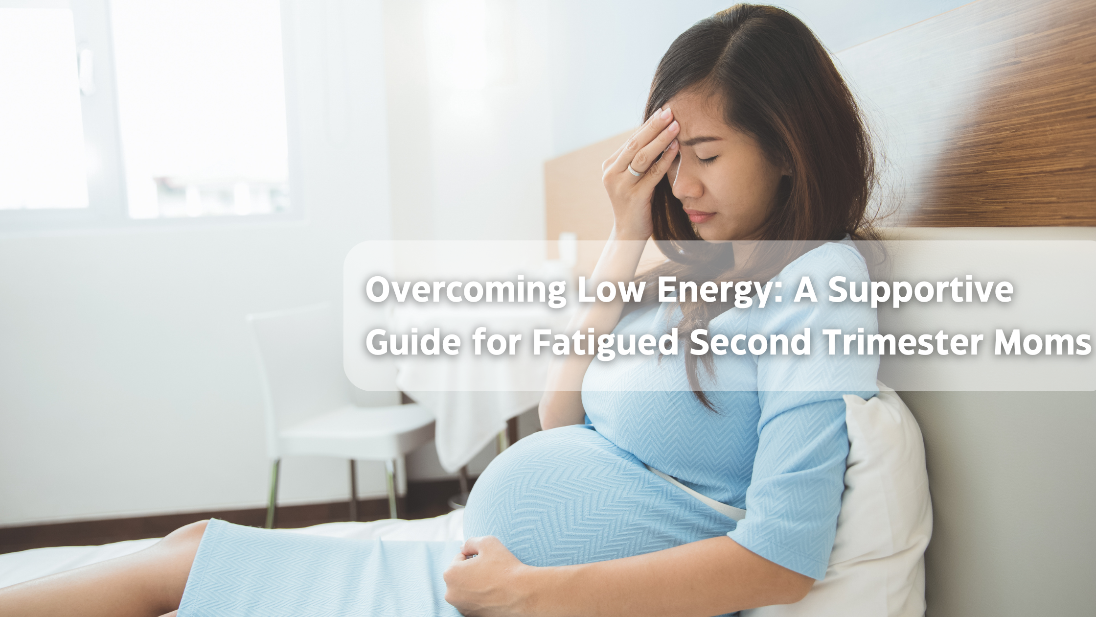 Pregnant woman resting, guide for second trimester low energy, electric toothbrush